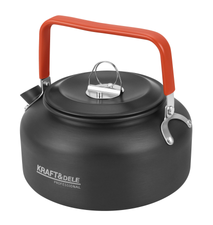 Set de tacamuri turistice din inox, 14 piese, pentru camping (KD4403) [15]