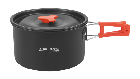 Set de tacamuri turistice din inox, 14 piese, pentru camping (KD4403) [21]