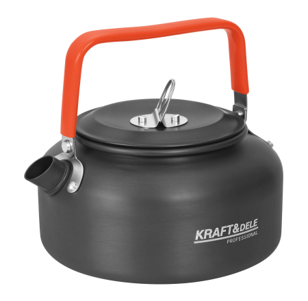 Set de tacamuri turistice din inox, 14 piese, pentru camping (KD4403) [6]