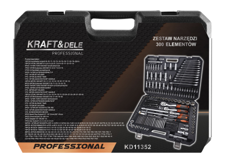 Altele - Set de unelte 300 piese, truse si chei (KD11352)