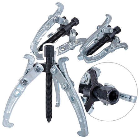 Altele - Set extractoare cu 3 brate 75 100 si 150 mm pentru rulmenti si scripeți (G30308)