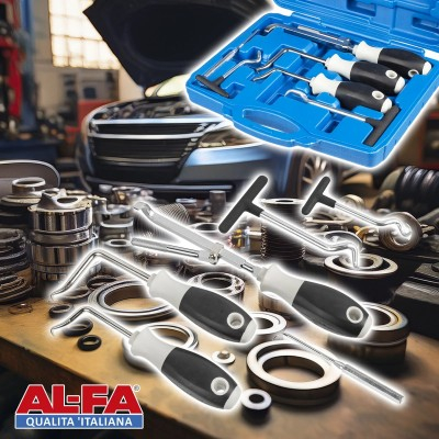Set extractoare pentru garnituri o-ringuri si simeringuri 6 piese (ALFA-6P) [5]