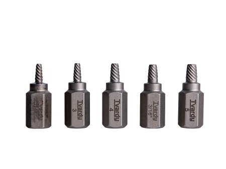 Set extractoare suruburi rupte 15 piese CrMo cu cap hexagonal (T00065) [7]