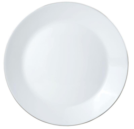 Set farfurii sticla 18 piese decor ulm argintiu (KH-1877) [3]