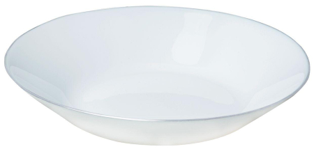 Set farfurii sticla 18 piese decor ulm argintiu (KH-1877) [7]