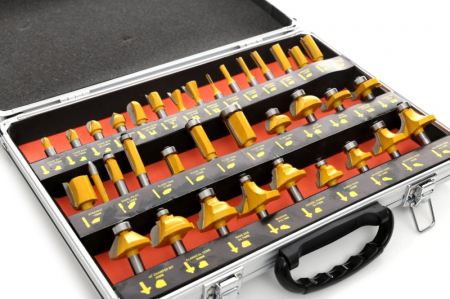 Set freza lemn 35 piese 8mm (TA4002) [9]