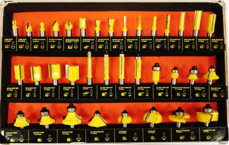 Set freza lemn 35piese 8mm (S OK00026-D) [2]