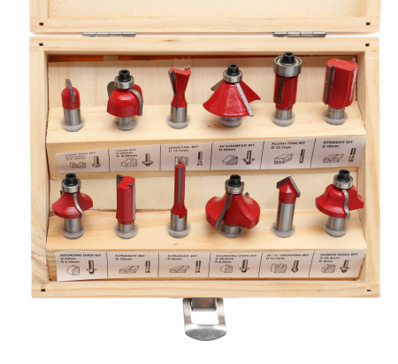 Set freze de lemn dur moale, PAL, placaj cu 12 de piese (KD10282) [8]