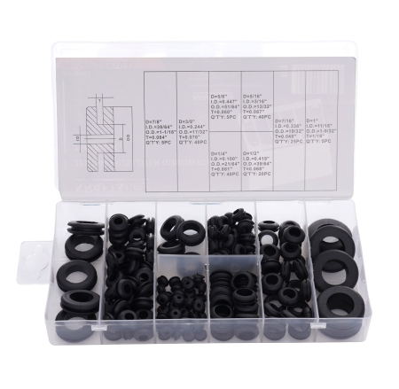 Produse noi (necategorizate) - Set garnituri din cauciuc 180 buc diferite dimensiuni (KD10485)