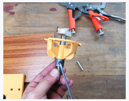 Set ghidaj de gaurire pentru balamale 12 elemente (KD11251) [5]