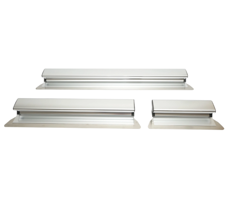 Set gletiere inox 30 55 100 cm cu maner telescopic 85-200 cm pentru finisaje (DISSY73) [4]
