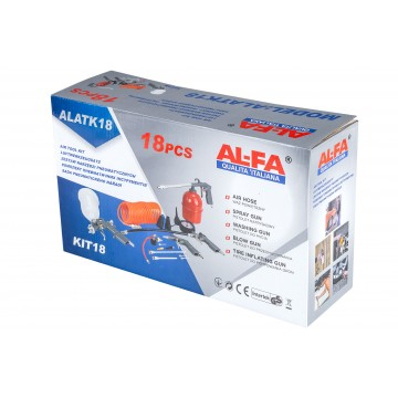 Set kit accesorii pneumatice 18 piese aer comprimat pentru compresor aer ( ALATK18) [7]