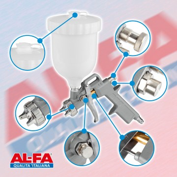 Set kit accesorii pneumatice 18 piese aer comprimat pentru compresor aer ( ALATK18) [1]