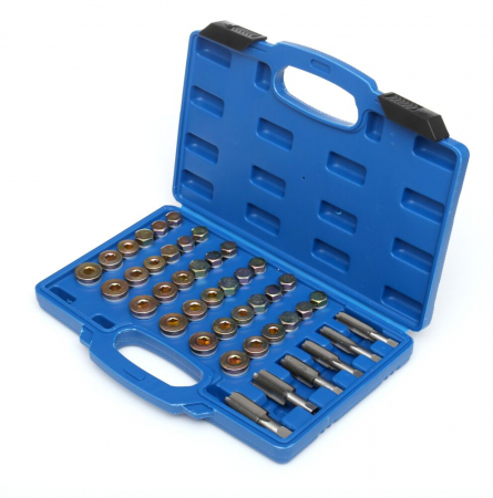 Set kit reparatie filet dop buson baie de ulei 114 piese ( TA1131) [4]
