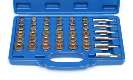 Set kit reparatie filet dop buson baie de ulei 114 piese ( TA1131) [3]