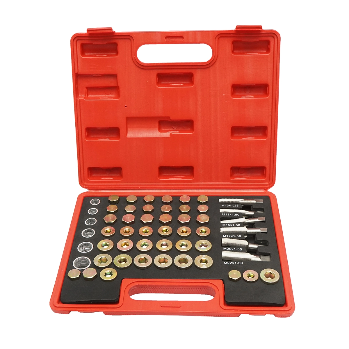 Reparatie completa filete - Set kit reparatie filet dop buson baie de ulei 120 piese DISME30 (BK78611)