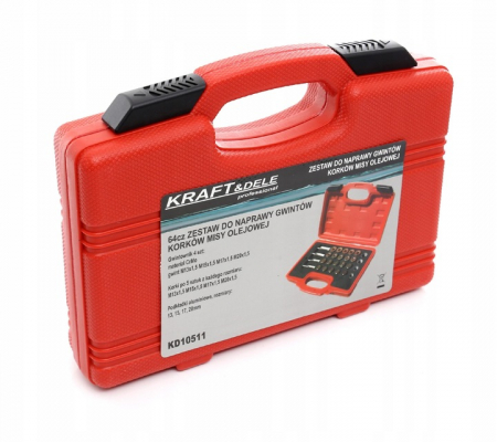 Set kit reparatie filet dop buson baie de ulei 64 piese (KD10511) [6]