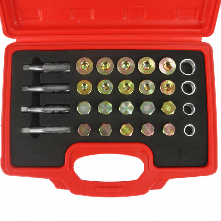 Set kit reparatie filet dop buson baie de ulei 64 piese (M57609) [1]