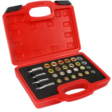 Reparatie completa filete - Set kit reparatie filet dop buson baie de ulei 64 piese (M57609)