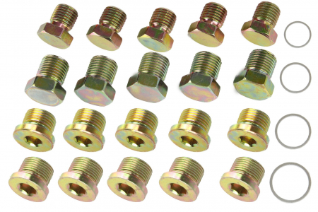 Set kit reparatie filet dop buson baie de ulei 64 piese (M57609) [2]