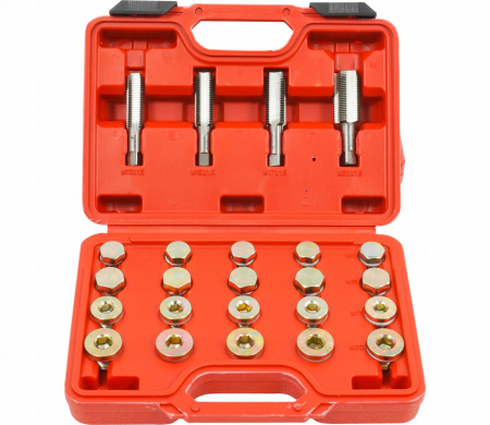 Chei auto speciale - Set kit reparatie filet dop buson baie de ulei 64 piese (V86214)