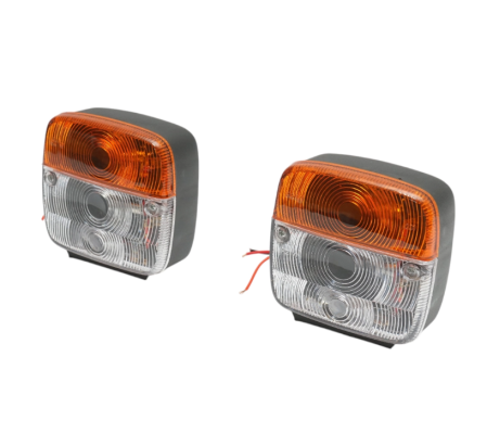 Produse noi (necategorizate) - Set lampi semnalizare si pozitie fata 12V (DISSS53)