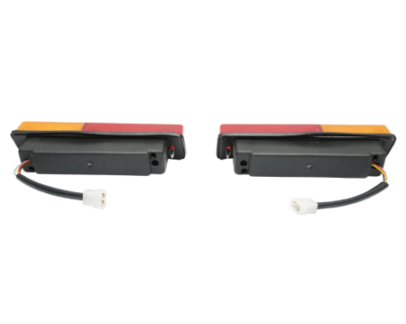 Set lampi spate 12V stop si semnalizare stanga/dreapta 301x65x100mm (DISSS79) [1]