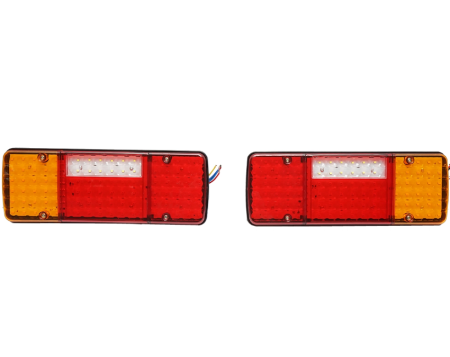 Produse noi (necategorizate) - Set lampi spate camion cu LED 330x120x25mm 12V DISGC21 (BK92850)