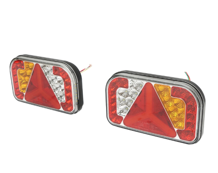 Set lampi spate Led pentru remorca 12-24V, 235x140x38mm DISHF26 (BK69128) [2]