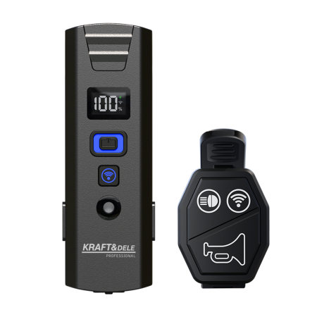 Set lumini LED pentru bicicleta 1200 lm, cu telecomanda, IPX5 (KD12691) [1]