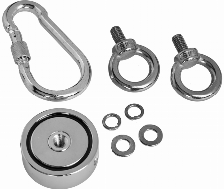 Set magnet neodium ridicat 100kg + franghie 20m (KD10417) [24]