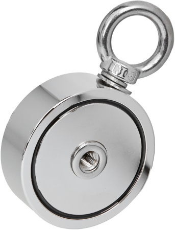 Set magnet neodium ridicat 100kg + franghie 20m (KD10417) [3]