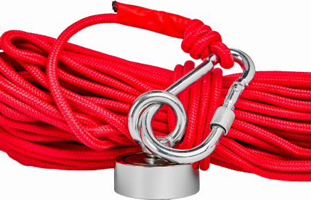 Set magnet neodium ridicat 100kg + franghie 20m (KD10417) [26]