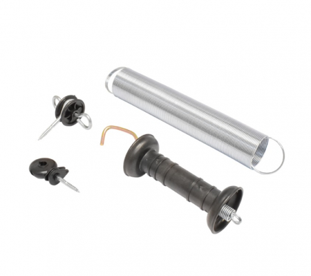Gard electric - pachete si accesorii - Set maner poarta cu arc si izolatori gard electric DISBY80 (BK87666)