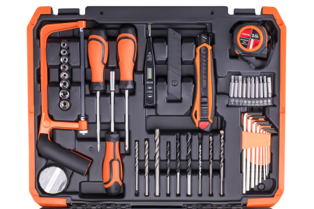 Set masina aparat de gaurit insurubat bormasina autofiletanta cu acumulator 18V 2 baterii 1.5Ah + accesorii (KD3357) [2]