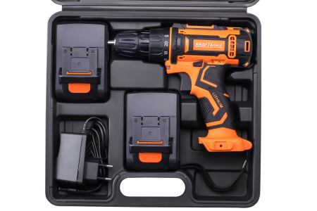 Set masina aparat de gaurit insurubat bormasina autofiletanta cu acumulator 21V 2 baterii 2Ah + accesorii (KD3353) [15]
