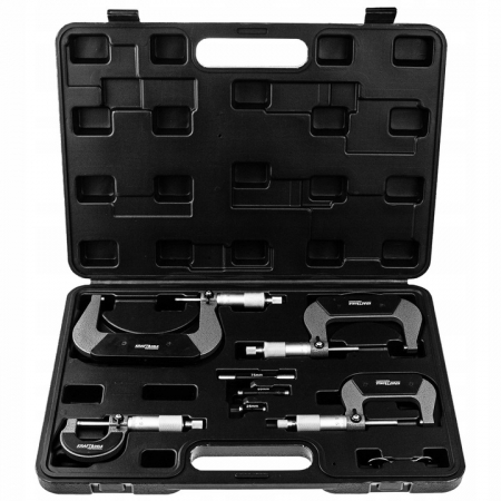 Set micrometru mecanic 0-100mm 8piese (KD10443) [3]