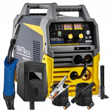 Set Pachet aparat invertor sudura MIGMAGFCAWMMATIG + carucior masa aparat + regulator reductor presiune + fir sudura cupru(KD1874-01) [1]