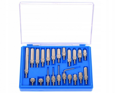 Produse noi (necategorizate) - Set palpatoare adaptoare ceas comparator extensii 22 piese (S11600)