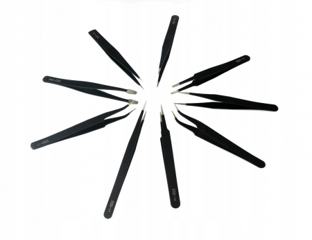 Set pensete profesionale de precizie metalice 9piese (M66799) [3]