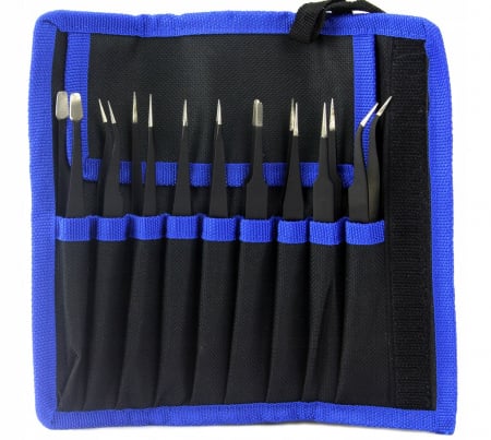 Set pensete profesionale de precizie metalice 9piese (M66799) [1]