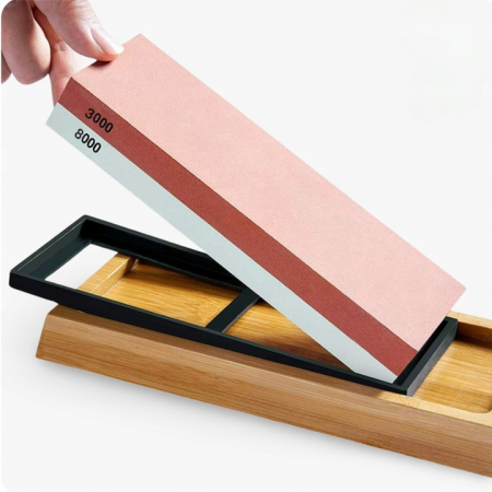 Set piatra ascutit lustruit cutite diferite granulatii (KD10576) [2]