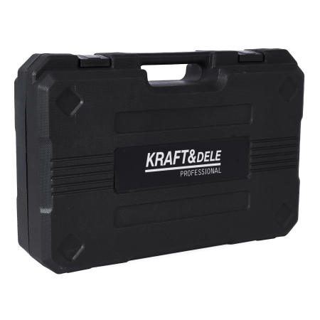 Set Pistol cheie masina insurubat desfacut cu impact acumulator 21V 750Nm 2x3000mAh + chei tubulare (KD3407) [9]