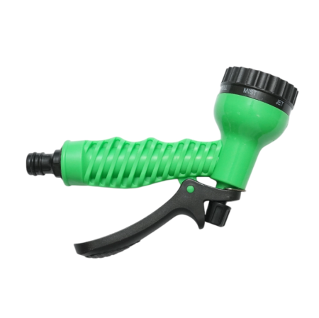 Set pistol de stropit reglabil 7 moduri, 2 conectori 1/2, adaptor 1/2-3/4 pentru furtun gradina (DISTP12) [3]