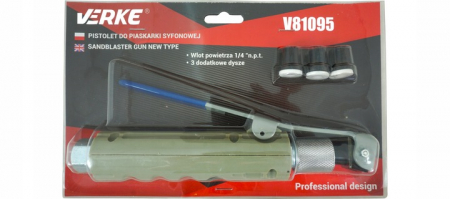 Set pistol sablare sablat + 4 duze 2-2.5-3-3.5mm (V81095) [2]