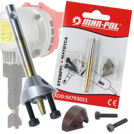 Set poanson si matrica aparat taiat tabla freza rezerva (M793021) [0]