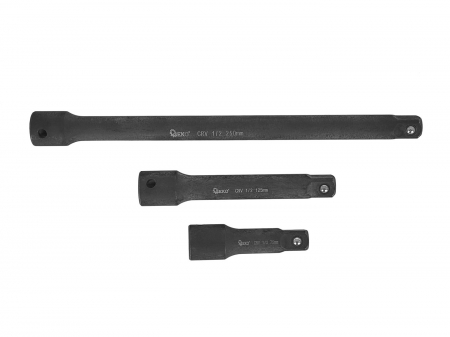 Set prelungitoare adaptori tubulare de impact 1/4", 3/8", 1/2" 9 piese (G10531) [4]