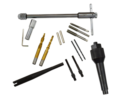 Set profesional pentru demontare bujii incandescente rupte M8 M10 si reparare filet (G02794) [2]