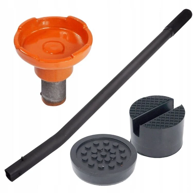 Set ridicare auto cric hidraulic 2.5 tone + capre sustinere 3 tone + cheie cruce prezoane (14306-N+OX-467+KD10532) [4]