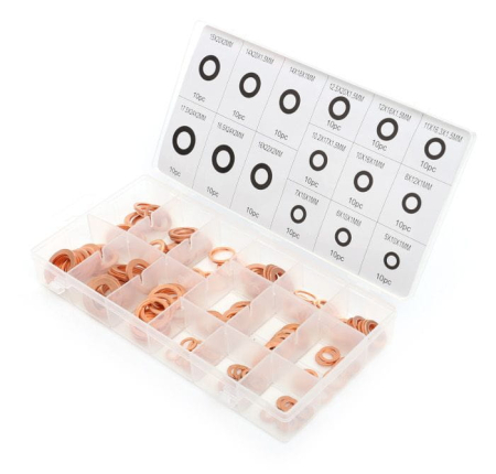 Set saibe din cupru diferite dimensiuni 150 elemente (KD10503) [2]